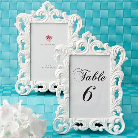 Le cadre baroque porte numéro de table Le cadre baroque porte numéro de table