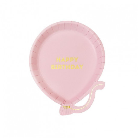 Les 8 assiettes rose happy birthday Les 8 assiettes rose happy birthday