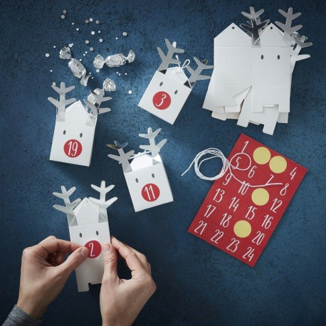 Le calendrier de l'Avent DIY Le calendrier de l'Avent DIY