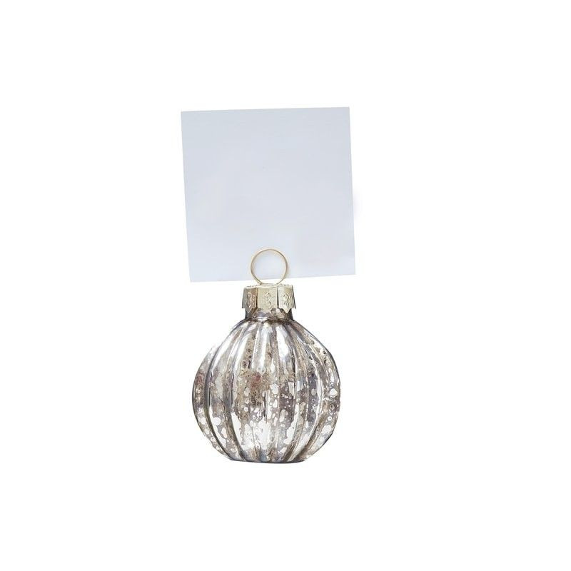 Marque Place Boule De Noel Argent