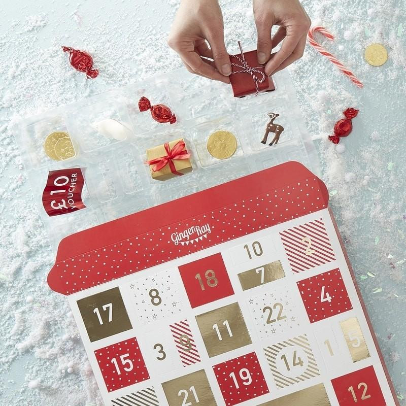 Calendrier De L'avent Vide à Remplir Action Calendrier de l'avent à remplir