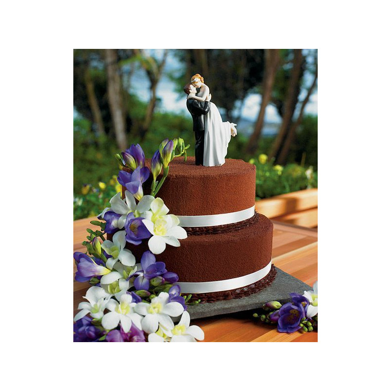 Figurine mariage romance pour gateau