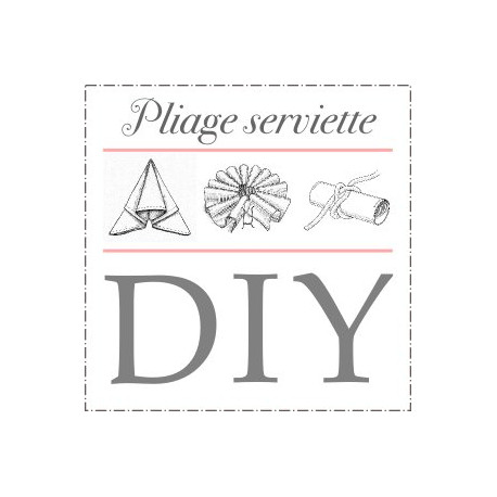 Pliage de serviette : Les ailes Pliage de serviette : Les ailes