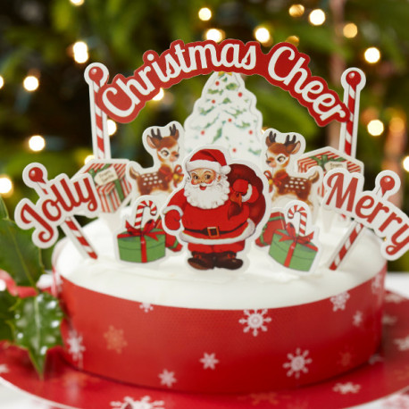 deco noel gateau