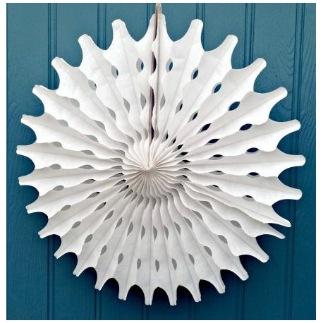 flocon de neige en papier flocon en papier a suspendre 46cm flocon de neige en papier flocon en papier a suspendre 46cm