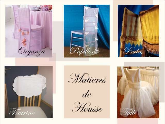 decoration housses de chaise mariage