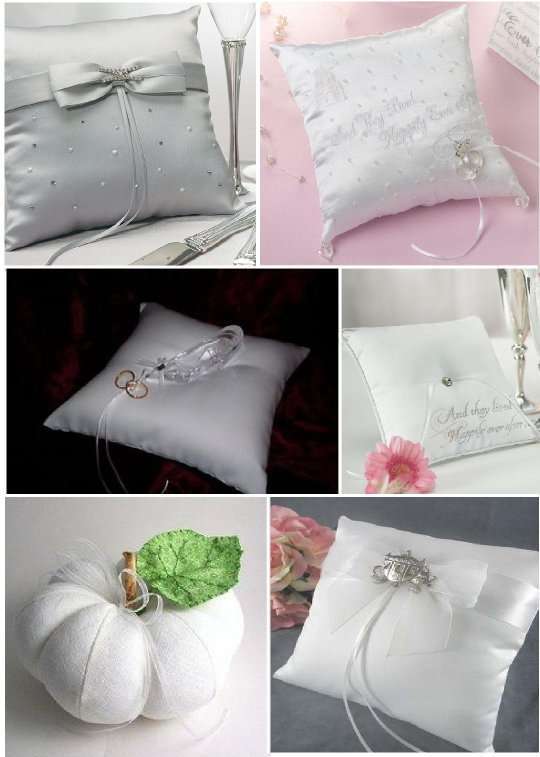 mariage contes de fee coussin alliances