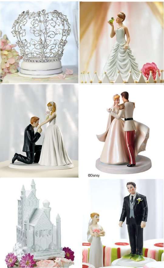 mariage contes de fee figurine piece montee
