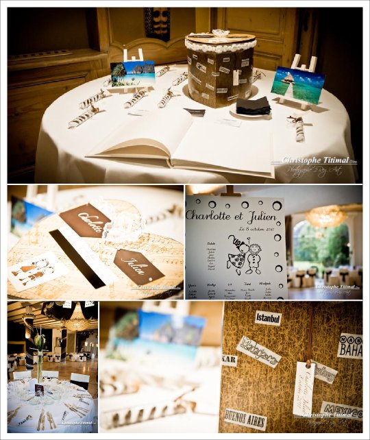 decoration mariage chocolat or blanc_urne decoration mariage chocolat or blanc_urne
