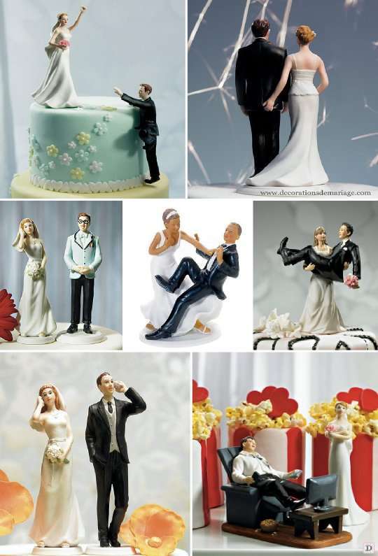 Idees Pour La Figurine De Gateau De Mariage Decorations De Mariage