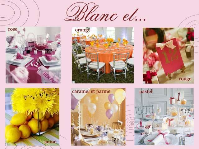 mariage gourmand couleurs