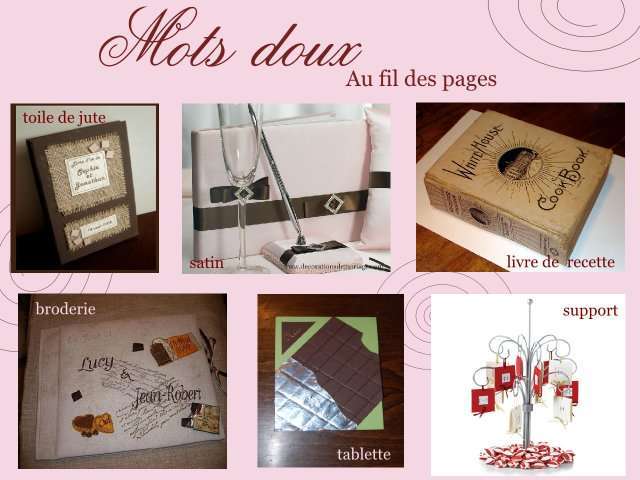 mariage gourmand livre d'or