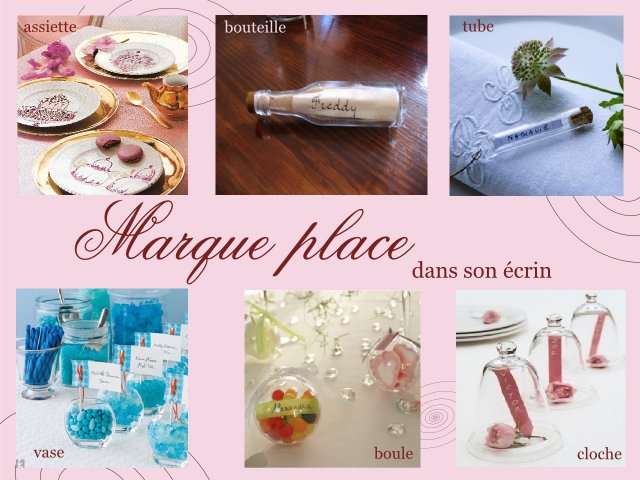 mariage gourmand marque place