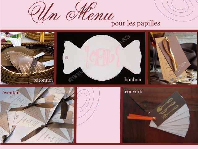 mariage gourmand menu