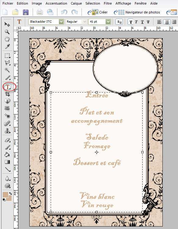creation realisation menu mariage photoshop éléments tutoriel mode d'emploi fiche technique creation realisation menu mariage photoshop éléments tutoriel mode d'emploi fiche technique