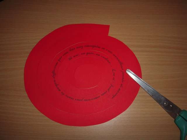 réalisation remerciement boîte création réalisation remerciement boîte explication rose en papier roulé