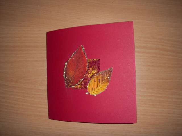 realisation faire part invitation automne realisation faire part invitation automne carte tissu explication mode d'emploi