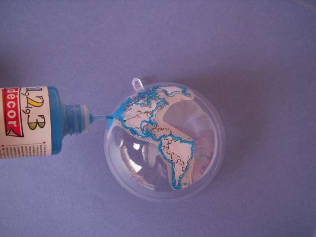 porte alliances globe, mariage voyage, porte alliances globe, mariage voyage, faire soi même, bouleplastique, windows color