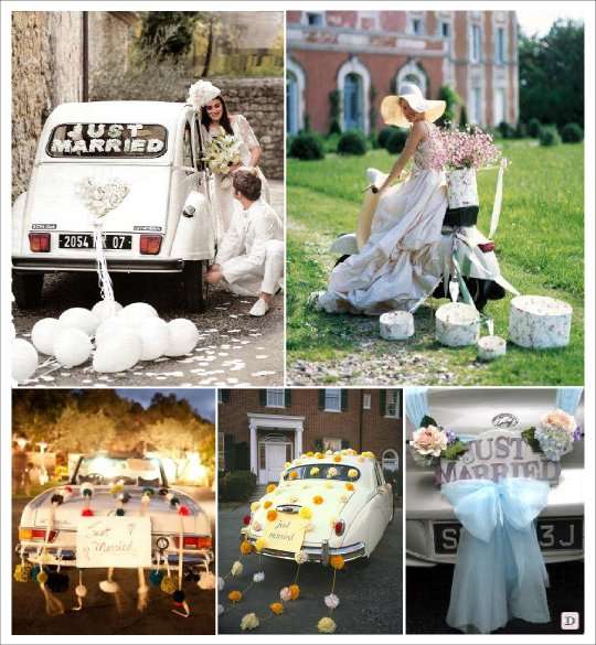 decoration_voiture_mariage_arriere_tulle_boite_conserve_ballons_pompons