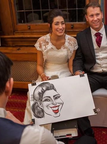 caricaturiste pour mariage