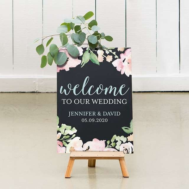 pancarte de bienvenue mariage