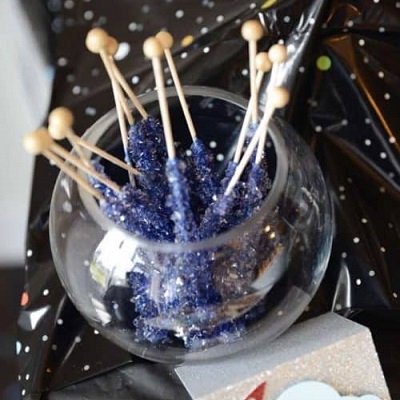 baton de sucre candy bar anniversaire astronaute