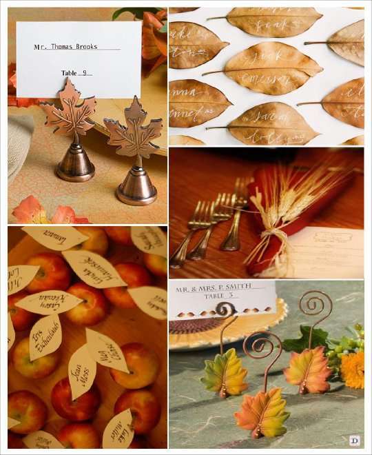 mariage automne marque place épi ble pomme feuille arbre