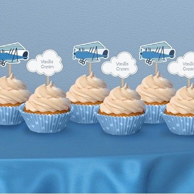 cupcake theme avion candy bar