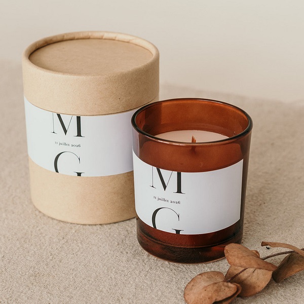 bougie photophore mariage cadeau pour invites