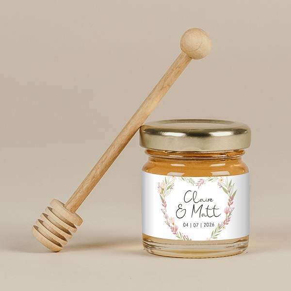 mini pot de miel miniature