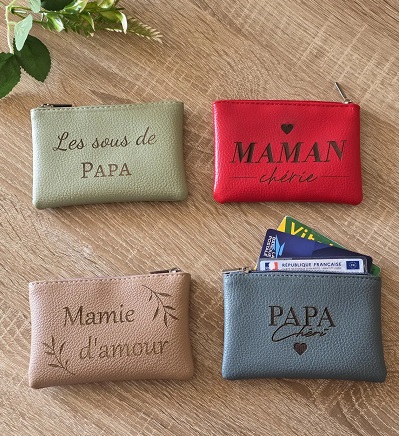 porte monnaie à offrir en cadeau invité anniversaire femme