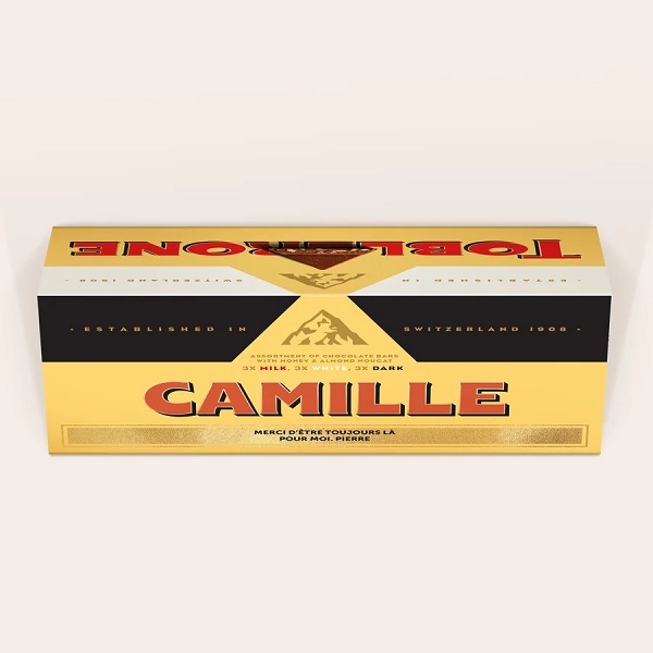 barre toblerone personnalisé cadeau orignal