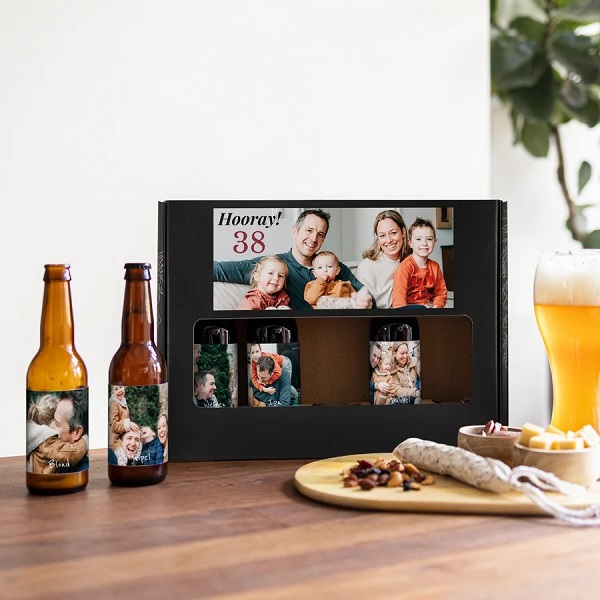coffret bières personnalisé cadeau