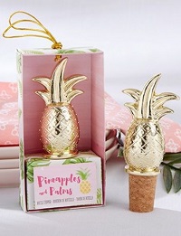 bouchon stopper ananas mariage tropical