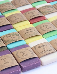 cadeau invité savon personnalisé