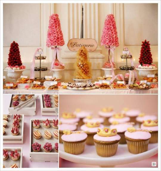 A239 Cupcake présentoir 3 étages Beignet Donut Candy bar Mariage Table De Fête
