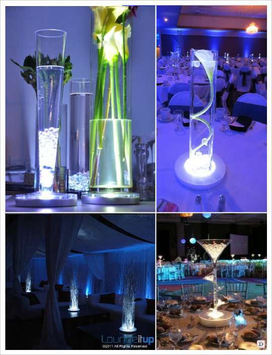 Numero nom de table mariage Guirlande Lumineuse