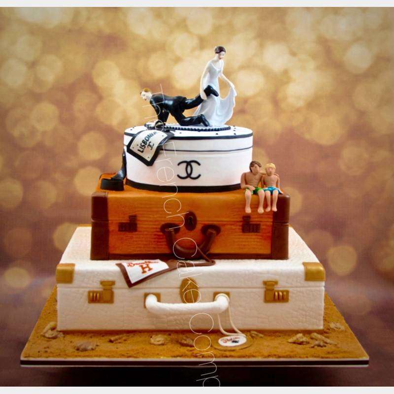 figurine gateau mariage pièce montée vvoyage