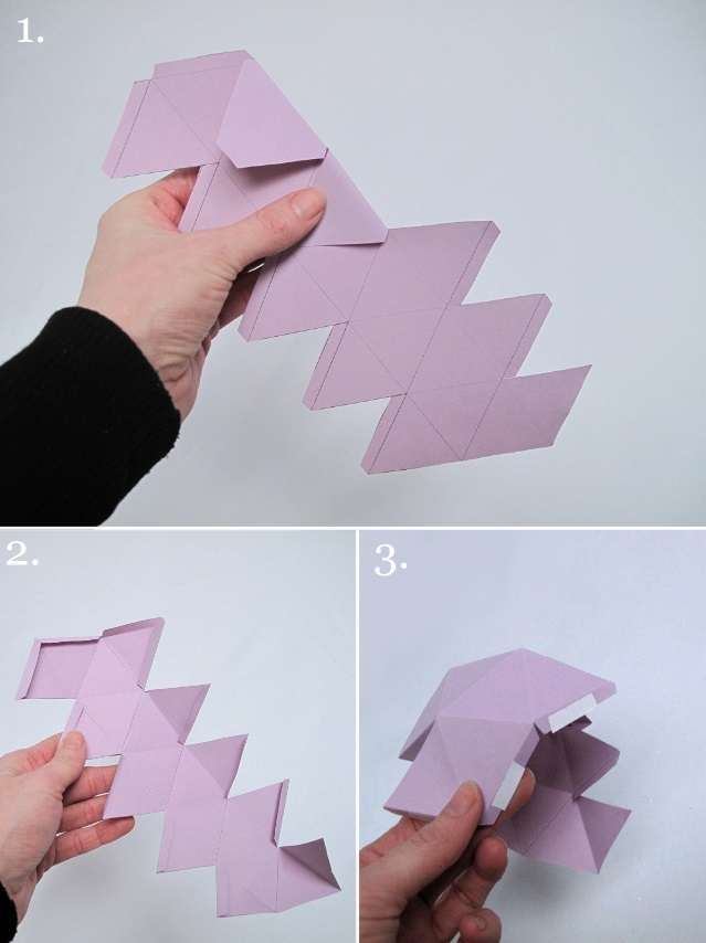 tutoriel boule hexagonale diy