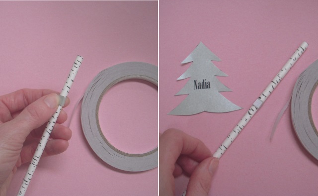 tutoriel-explication-fabriquer un sapin-marque-place-en-paille