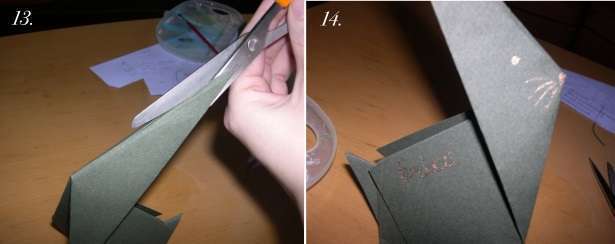 diy lapin de paques origami