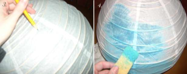 diy urne mariage globe