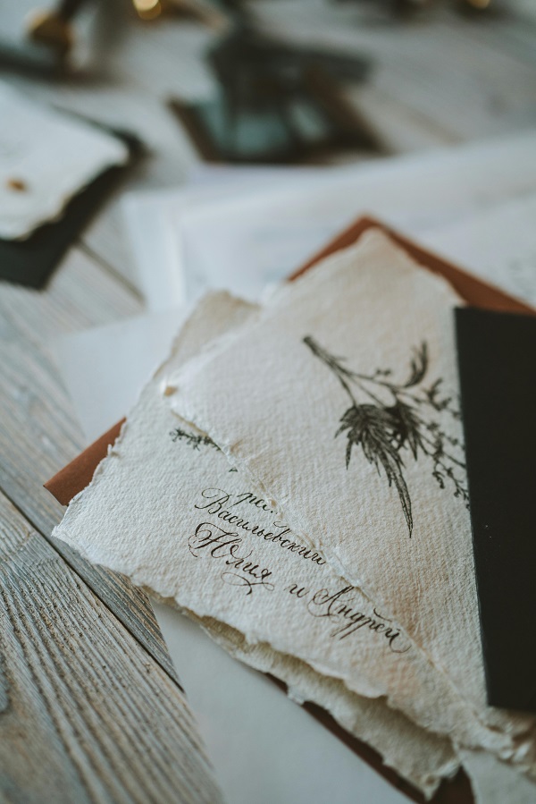 faire part mariage crème