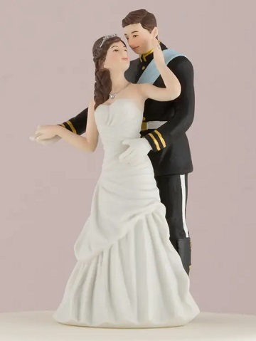figurine gateau mariage prince et princesse