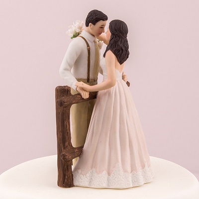 figurine mariage rustique champetre