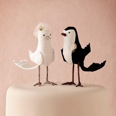 figurine cake topper oiseaux ann wood