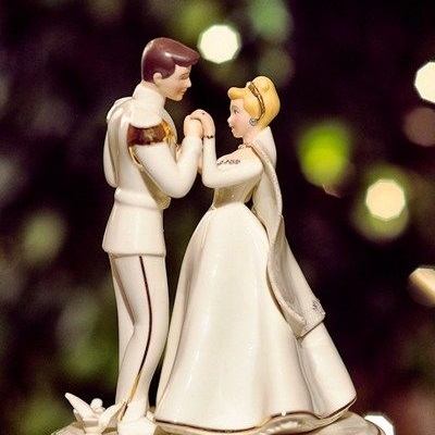 figurine mariage cendrillon