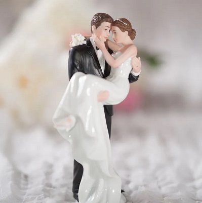 figurine couple  pour gateau