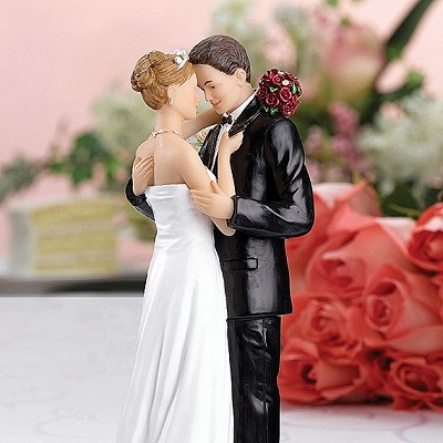 figurine mariage tendresse pour piece montee