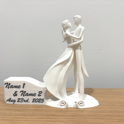figurine mariage stylise